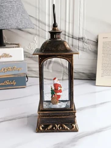 فانوس چراغدار طرح بابانوئل کریسمس — تصویر ۳