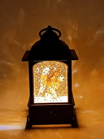 فانوس دکوری فرشته بالدار – چراغدار و زیبا — تصویر ۲