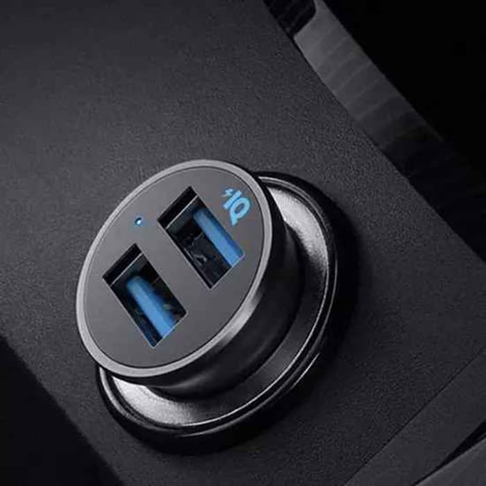 شارژر فندکی ۲۴ واتی ماشین انکر مدل Anker PowerDrive 2 Alloy Metal Mini A2727 | Anker PowerDrive 2 Alloy Metal Mini A2727 — تصویر ۳