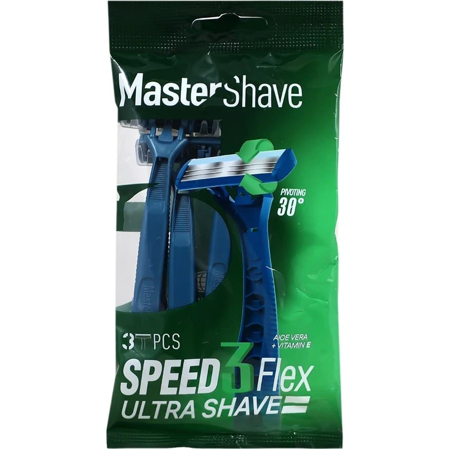 خودتراش مردانه مسترشیو مدل اسپید 3 (Master Shave Speed 3) پک 3 عددی