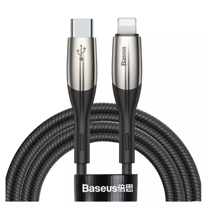 کابل ۲ متری Type-C به Lightning بیسوس مدل Baseus Horizontal CATLSP | Baseus Horizontal CATLSP