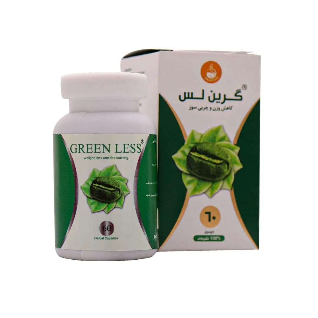 کپسول گرین لس بسته 60 عددی