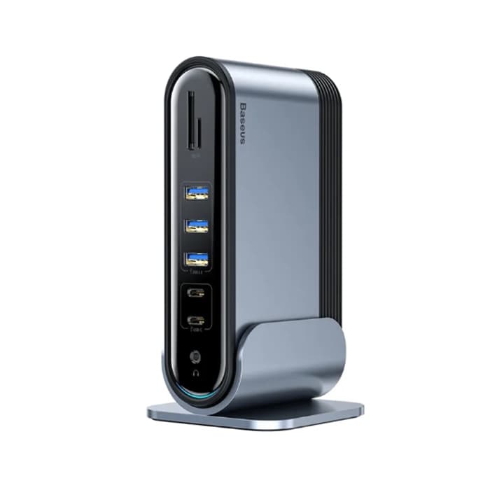 هاب ۱۷ پورت بیسوس مدل Baseus Working Station Multifunctional CAHUB-BG0G Type-C — تصویر ۴