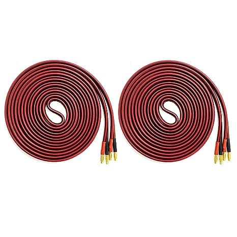 کابل آمپلی فایر 2 متری و دو عددی ( مس خالص ) سایز 14 HiFi LONPOO — تصویر ۶