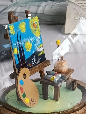 گوی دکوری مدل بوم نقاشی — تصویر ۳