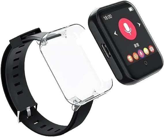 Hobbyant RUIZU M8 Bluetooth 5.0 8GB/16GB پوشیدنی مینی ساعت هوشمند اسپورت MP3 Player گام شمار صفحه نمایش تمام لمسی پخش کننده موسیقی اسپیک پشتیبانی از رادیو FM ضبط ویدئو Watch Van 8GB — تصویر ۴