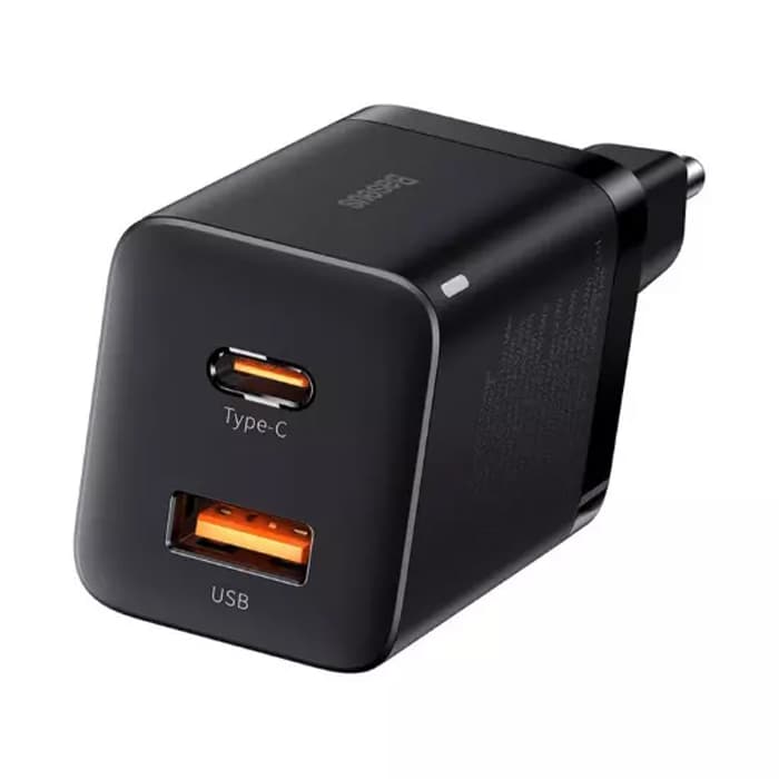 شارژر دیواری ۳۰ واتی بیسوس مدل Baseus Super Si quick charger C+U CCSUPP-E | Baseus Super Si quick charger C+U CCSUPP-E