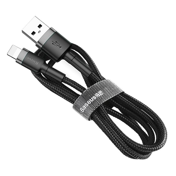 کابل شارژ یو اس بی به آیفون | Baseus Cafule Fast Charging Compatible USB For IP, Charging Cable — تصویر ۳