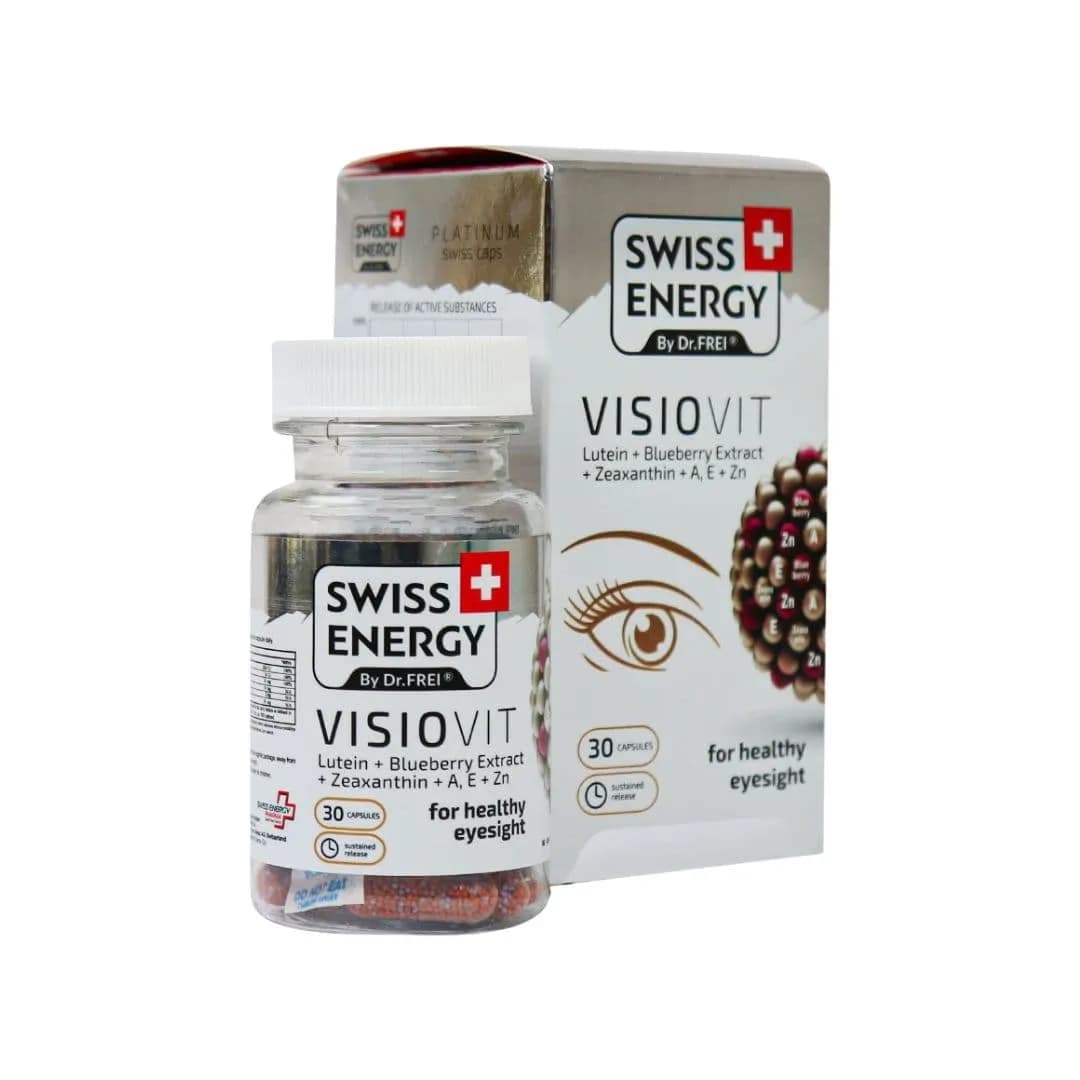 کپسول سوئیس انرژی VISIOVIT بسته 30 عددی