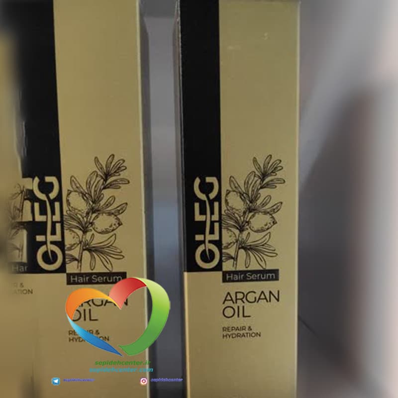 سرم موی آرگان اولگ OLEG Argan Oil Hair Serum حجم 100 میل — تصویر ۳