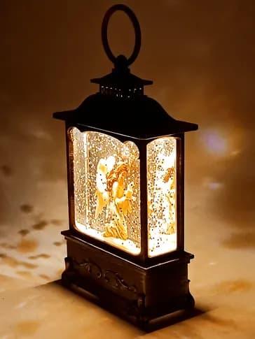 دکوری رومیزی فرشته چراغ دار -دکوری زیبا — تصویر ۳