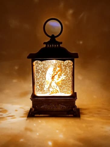 دکوری رومیزی فرشته چراغ دار -دکوری زیبا