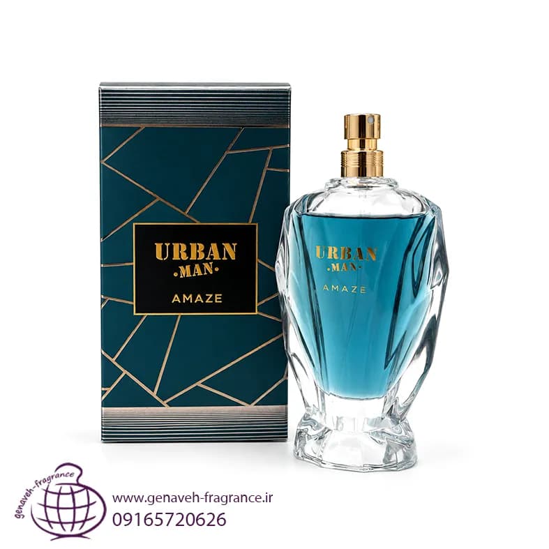 ادکلن فراگرنس ورد مدل اوربان من آماز Urban Man Amaz رایحه ژان پل گوتیه له بو حجم 90 میل