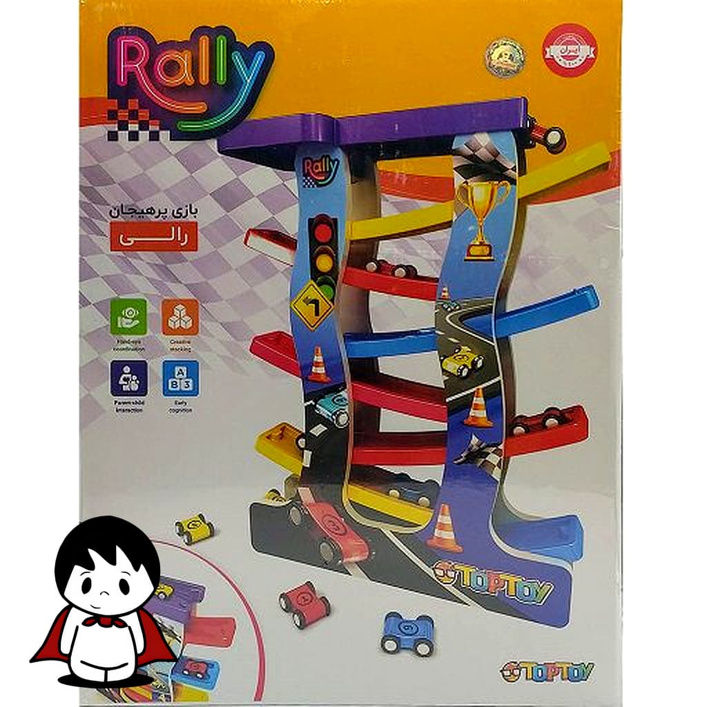 ست پارکینگ طبقاتی و رالی ماشین تاپ توی (Top Toy)