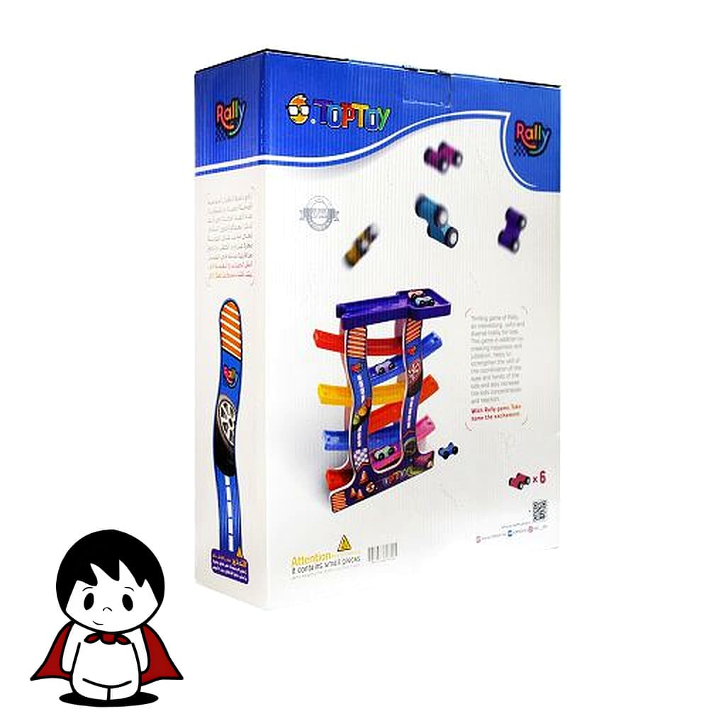 ست پارکینگ طبقاتی و رالی ماشین تاپ توی (Top Toy) — تصویر ۲