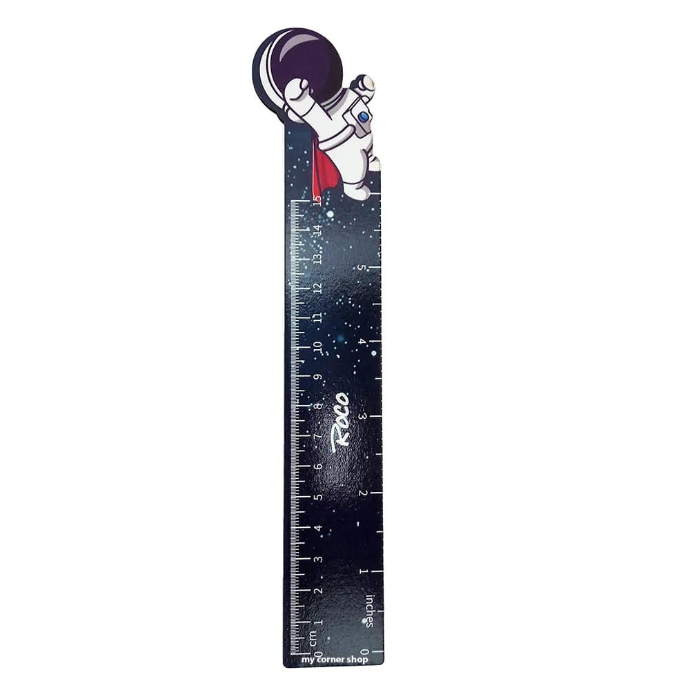 خط کش فانتزی طرح فضانورد کد 054