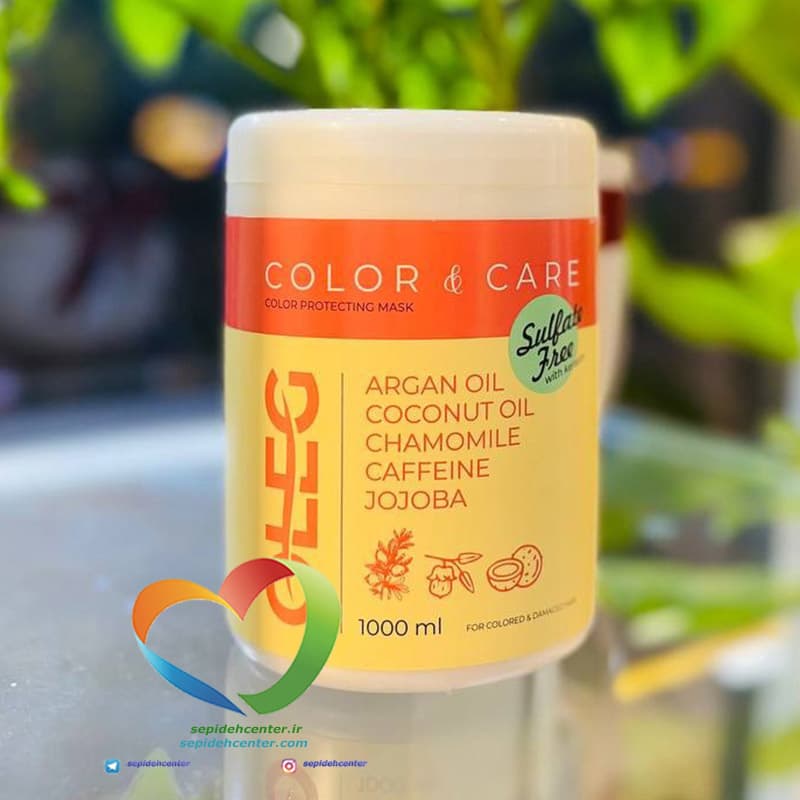 ماسک مو مخصوص مو های رنگ شده اولگ OLEG Color Care Hair Mask حجم 1000میل — تصویر ۳