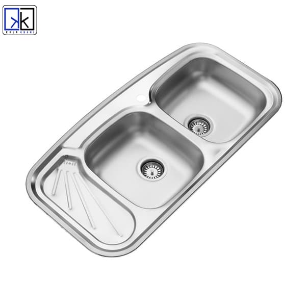 سینک توکار استیل البرز کد 200 — تصویر ۴