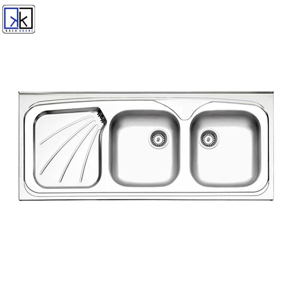 سینک روکار استیل البرز کد 270 — تصویر ۴