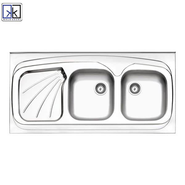 سینک روکار استیل البرز کد 270 — تصویر ۵