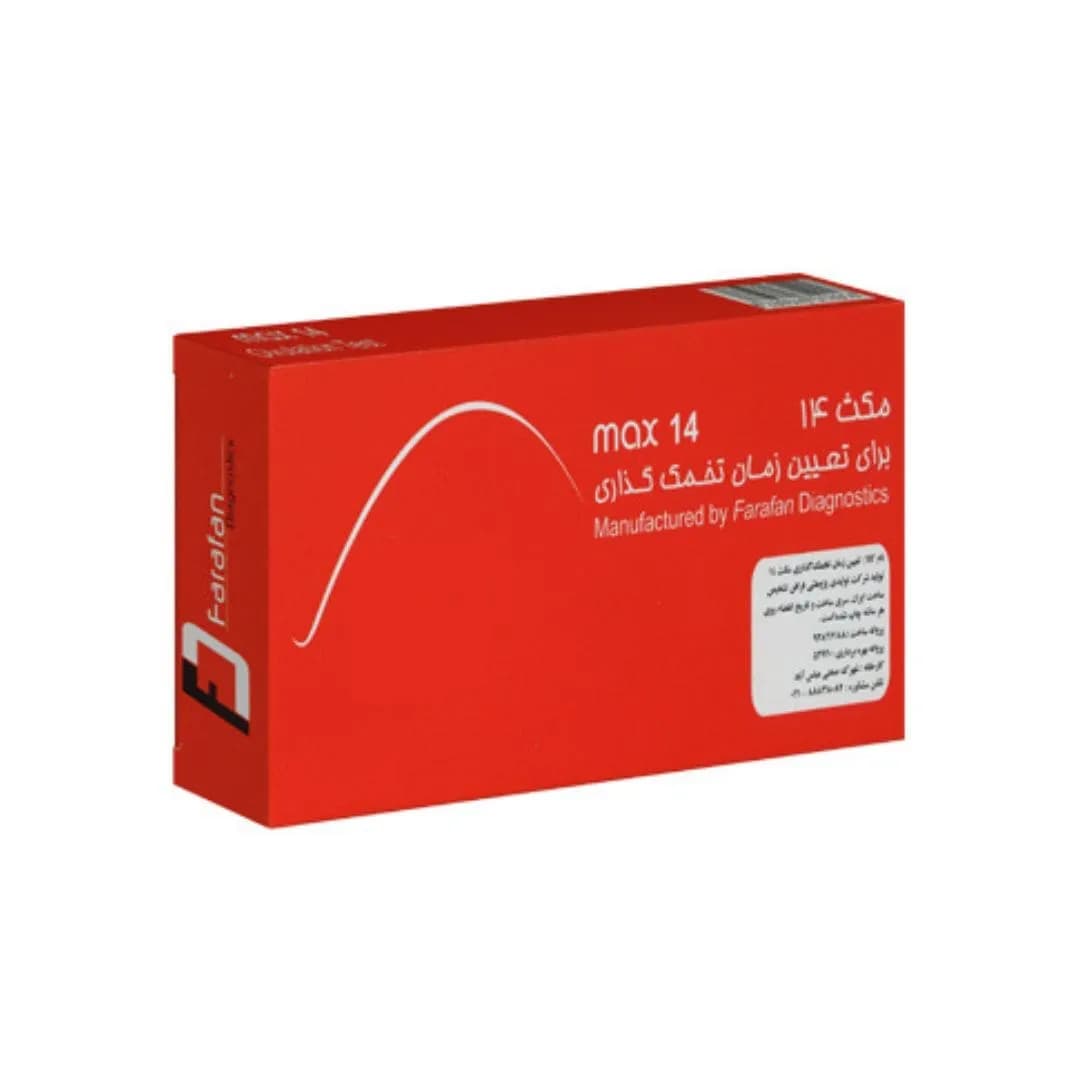 تست بارداری MOX14 تعیین زمان تخمک گذاری