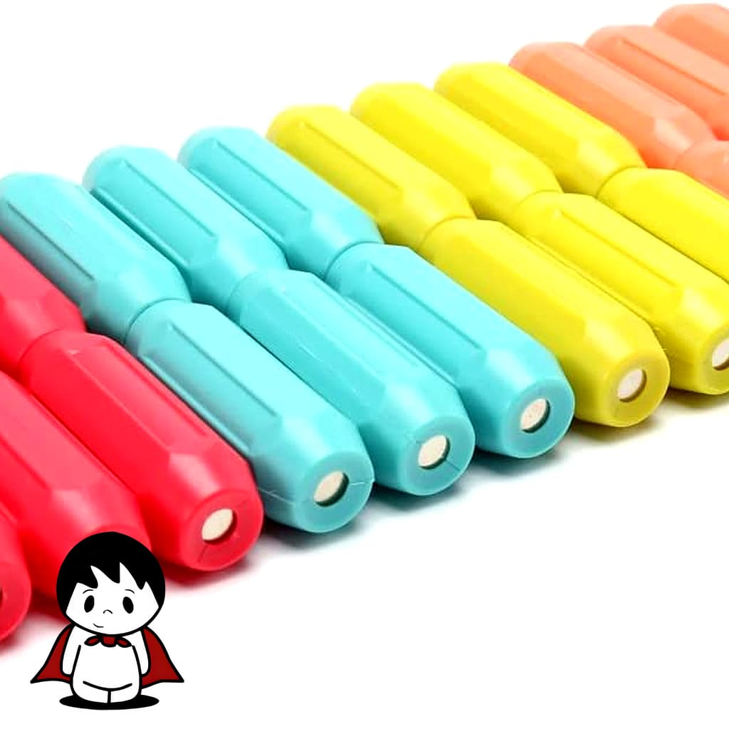 ساختنی طرح مگنت مدل Magnetic Sticks – مجموعه ۱۲۸ قطعه‌ای آموزشی مغناطیسی — تصویر ۳