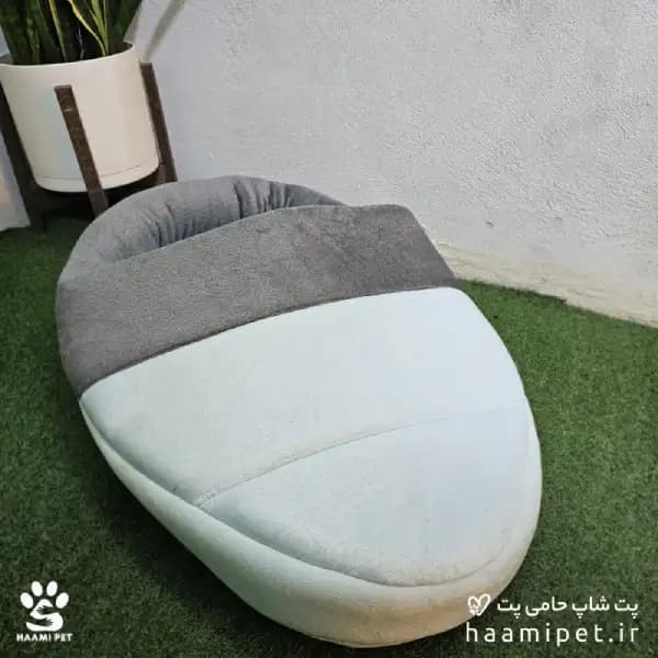 جای خواب سگ و گربه طرح دمپایی