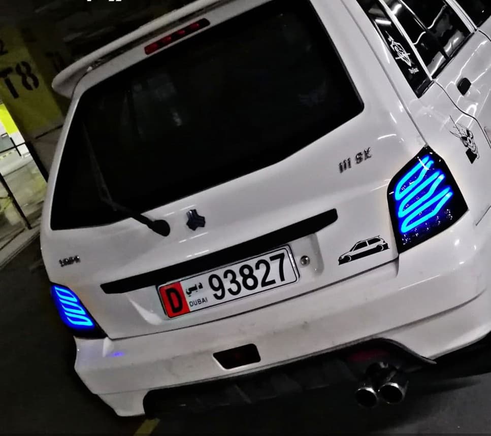 خطر پراید 111 طرح S500 (مولتی کالر) — تصویر ۲