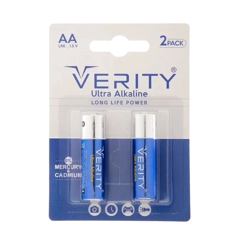 باتری قلم AA وریتی VERITY مدل ULTRA ALKALINE LR6-U