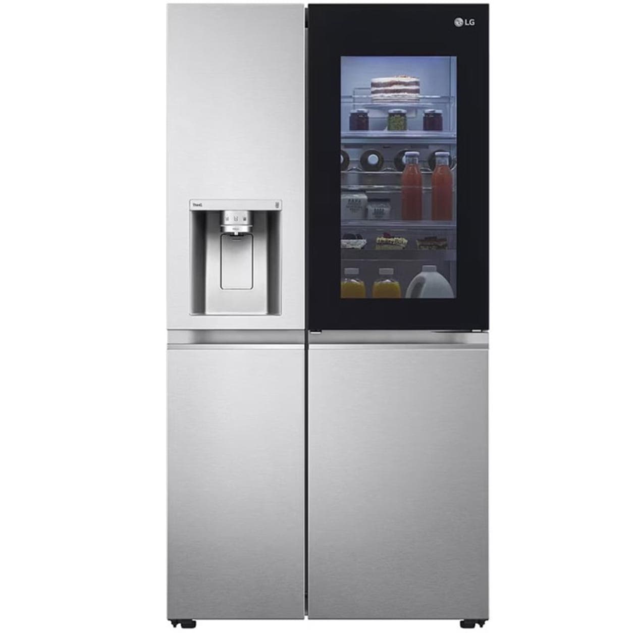 یخچال فریزر ساید بای ساید ال جی X287 مدل GR-X287CQES اینستاویو 30 فوت