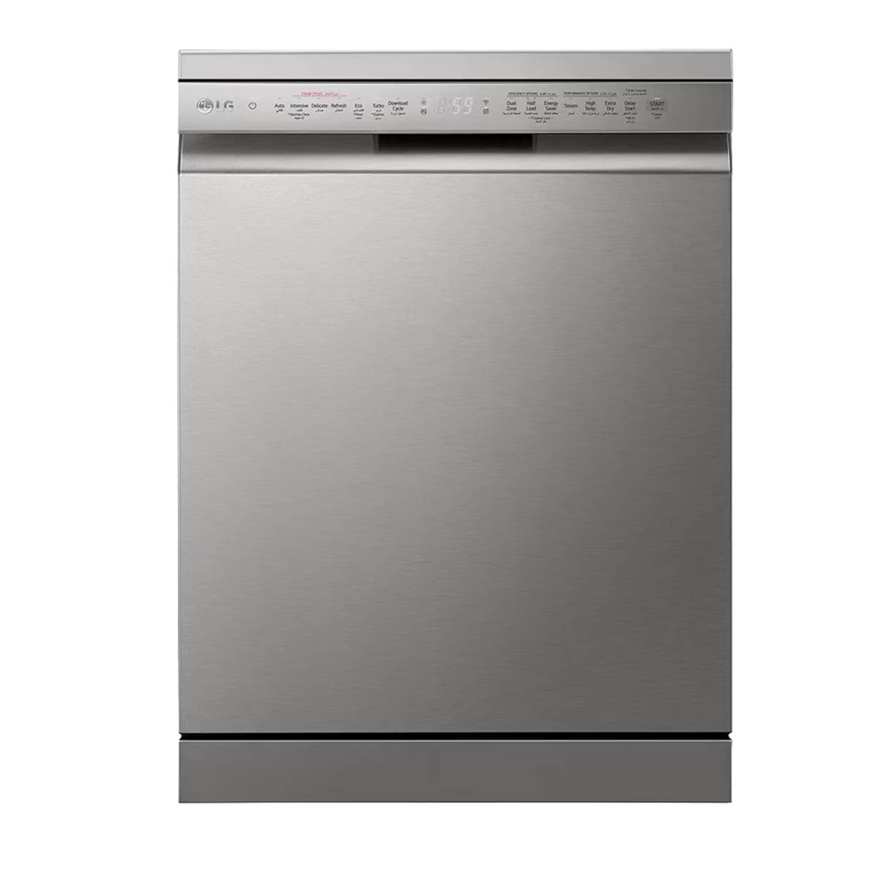 ماشین ظرفشویی ال جی 14 نفره مدل DF325FP (مدل 325) نقره‌ای