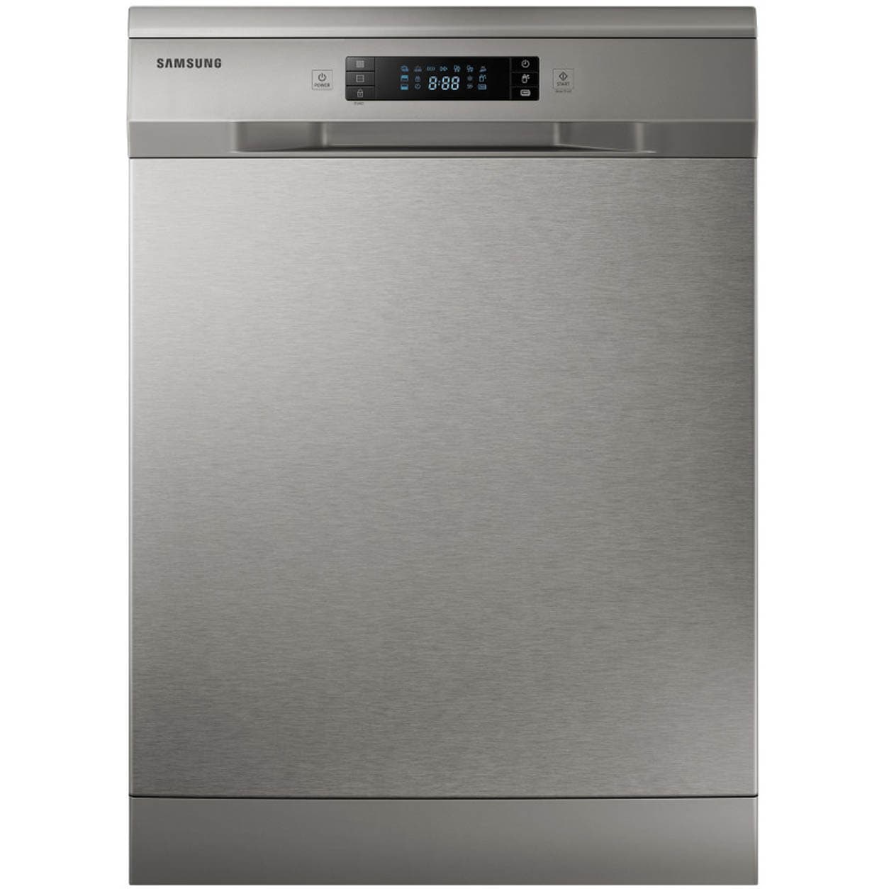 ماشین ظرفشویی سامسونگ 14 نفره مدل DW60A8050FS (DW8550) نقره‌ای