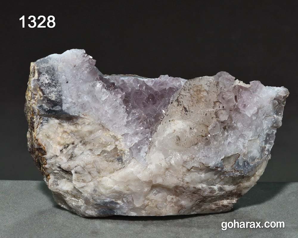 سنگ زینتی ژئود آمیتیست | code:1328 — تصویر ۳