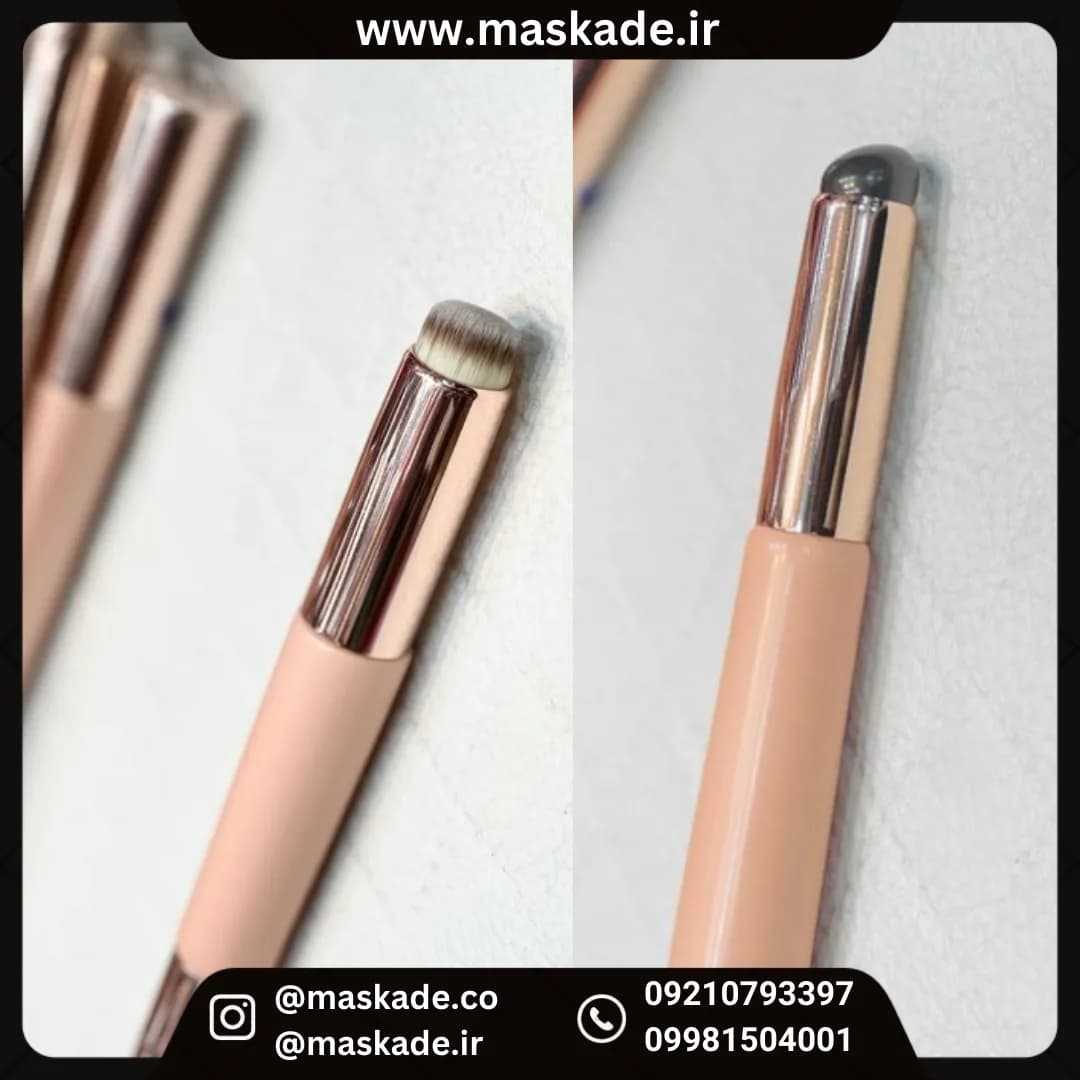 براش تیک تاکی دو طرفه مویی و سیلیکونی