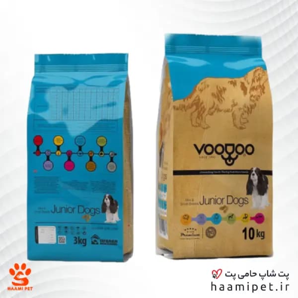 غذای خشک توله سگ وودو VooDoo Mini & Small Junior ( فله – کیلویی ) — تصویر ۲