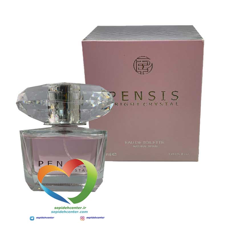 ادوپرفیوم زنانه پنسیس مدل ورساچه برایت Pensis Women’s Eau de Parfum Bright Crystal حجم 100 میل