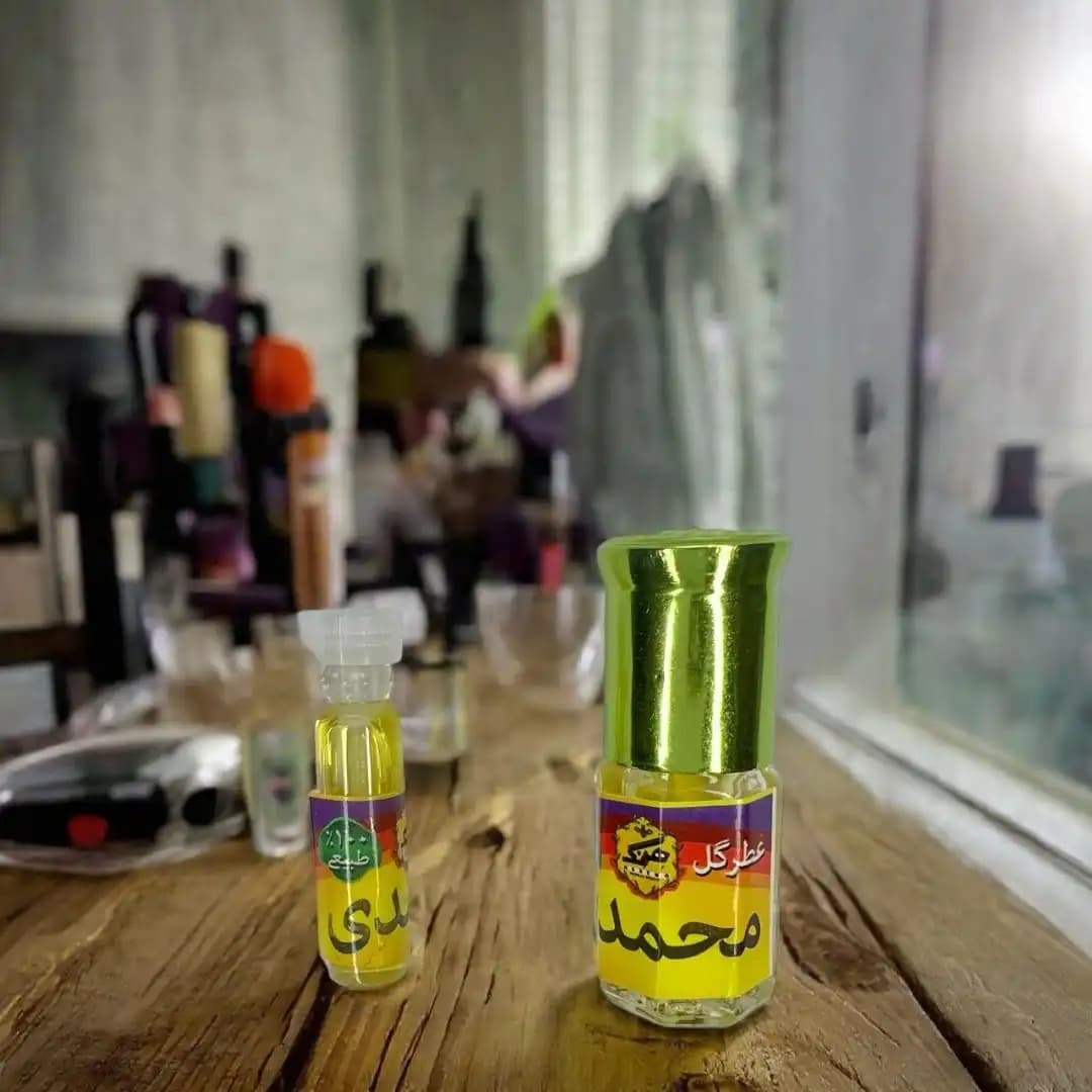 عطر گل محمدی قمصر درجه 1 گرمی — تصویر ۲