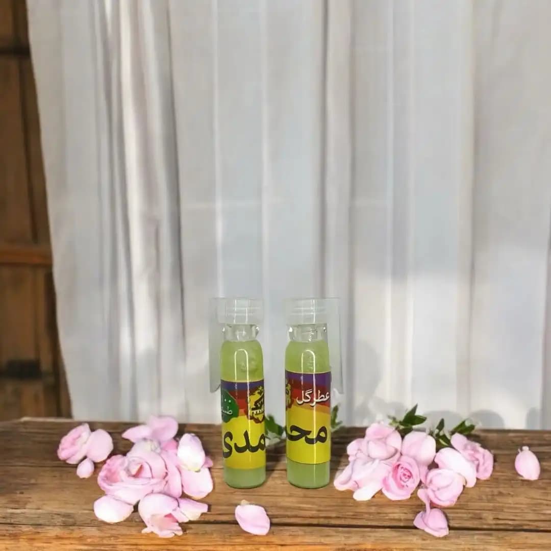 عطر گل محمدی قمصر درجه 1 گرمی