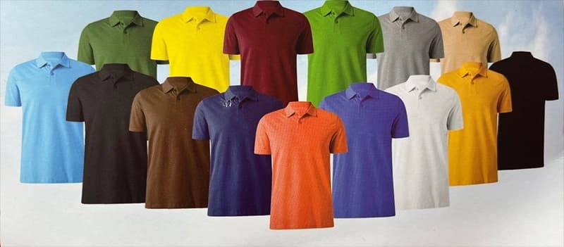 تیشرت جودون یقهدار مردانه | خرید تک و عمده | ۱۵ رنگ | سایز M تا 4XL — تصویر ۶