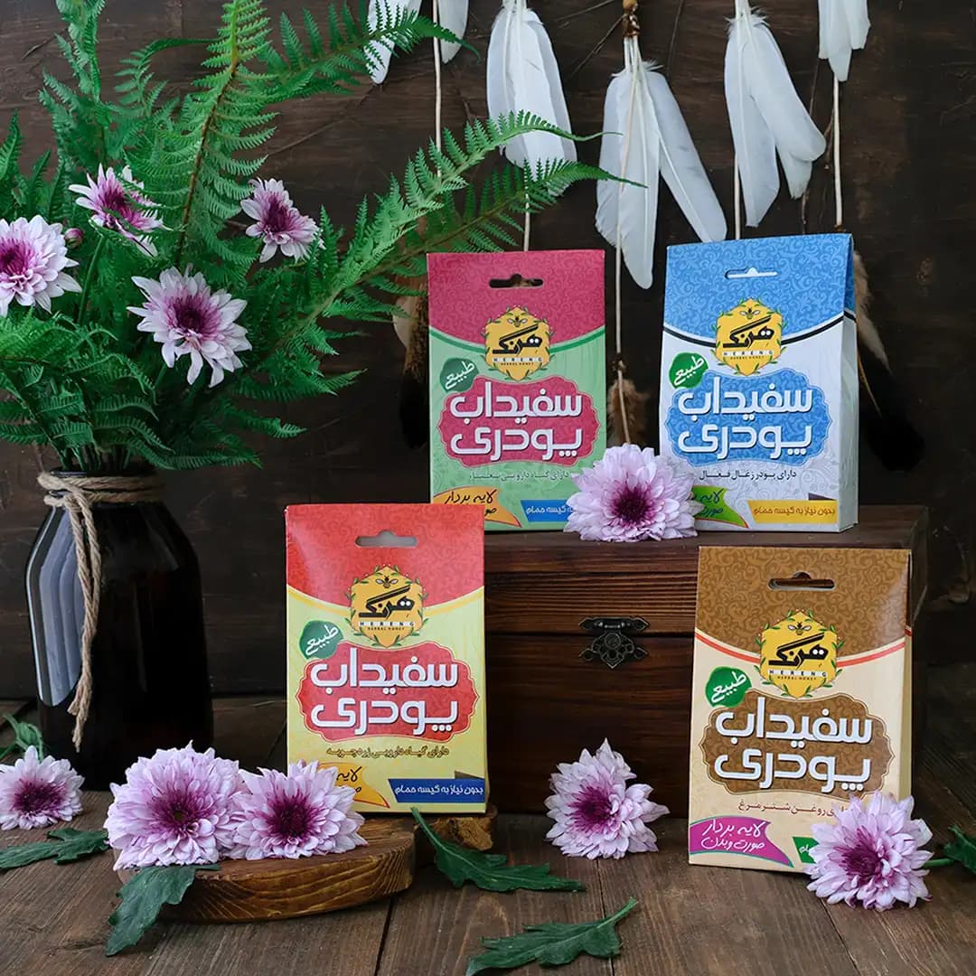 سفیدآب گیاهی عالی پودری نعنا