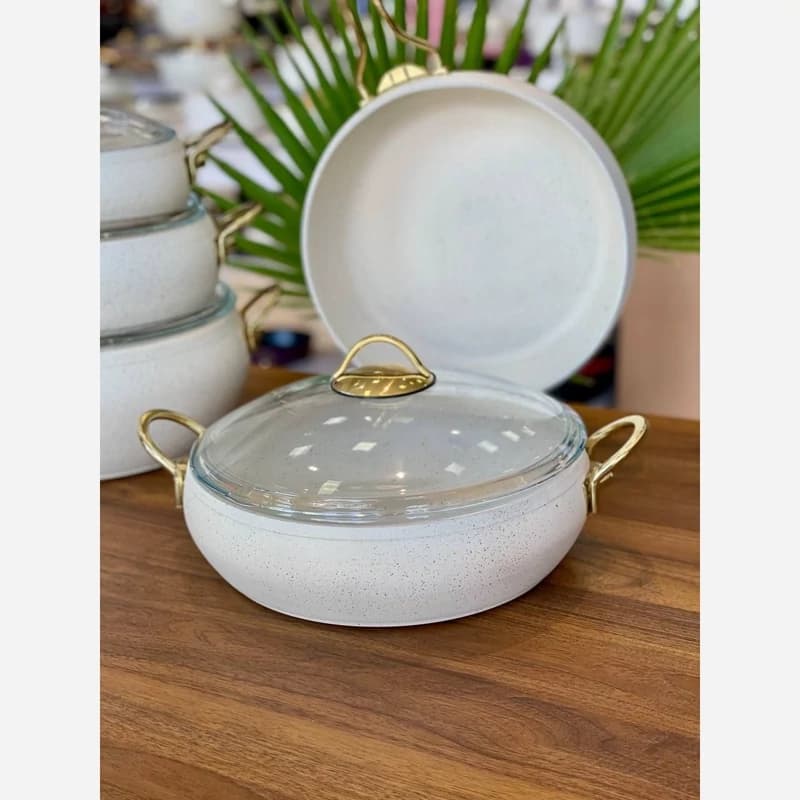 سرویس قابلمه گرانیتی 9 پارچه ROZE HOME — تصویر ۱۱
