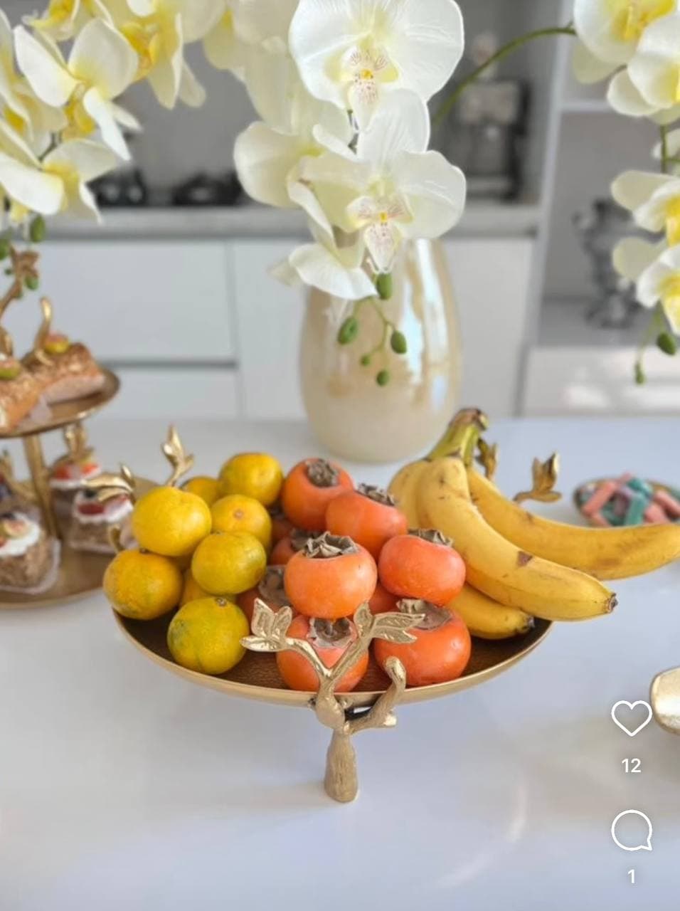 سرویس گلبرگ طلایی 5 پارچه آلومینیومی — تصویر ۳
