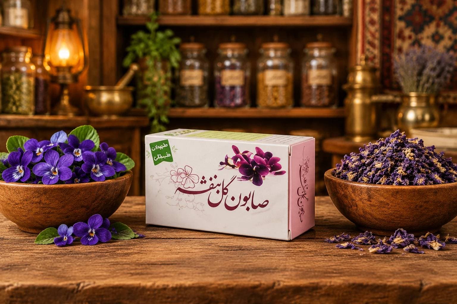 صابون گل بنفشه — تصویر ۴