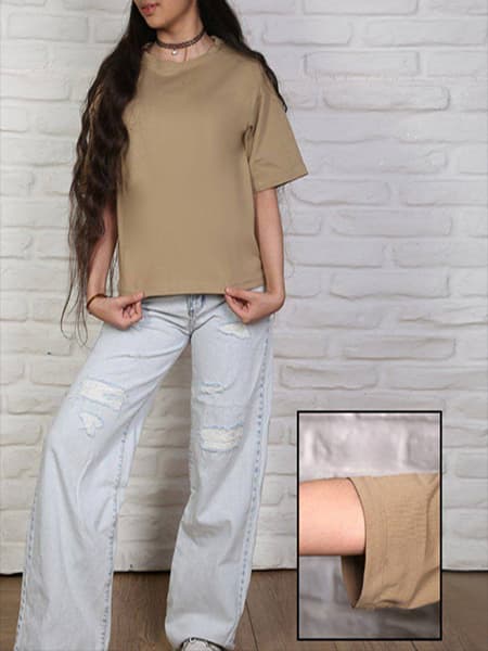 تیشرت بیسیک سوپر نخ ساده