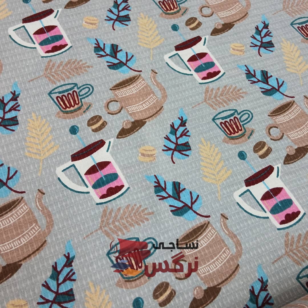 دستمال آشپزخانه زنبوری عرض 1.5 متر کد 662