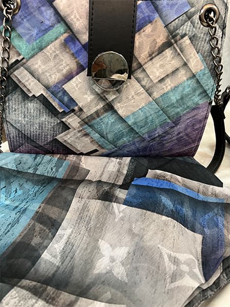 ست روسری و کیف سایز بزرگ %ست قیمت مناسب% — تصویر ۲