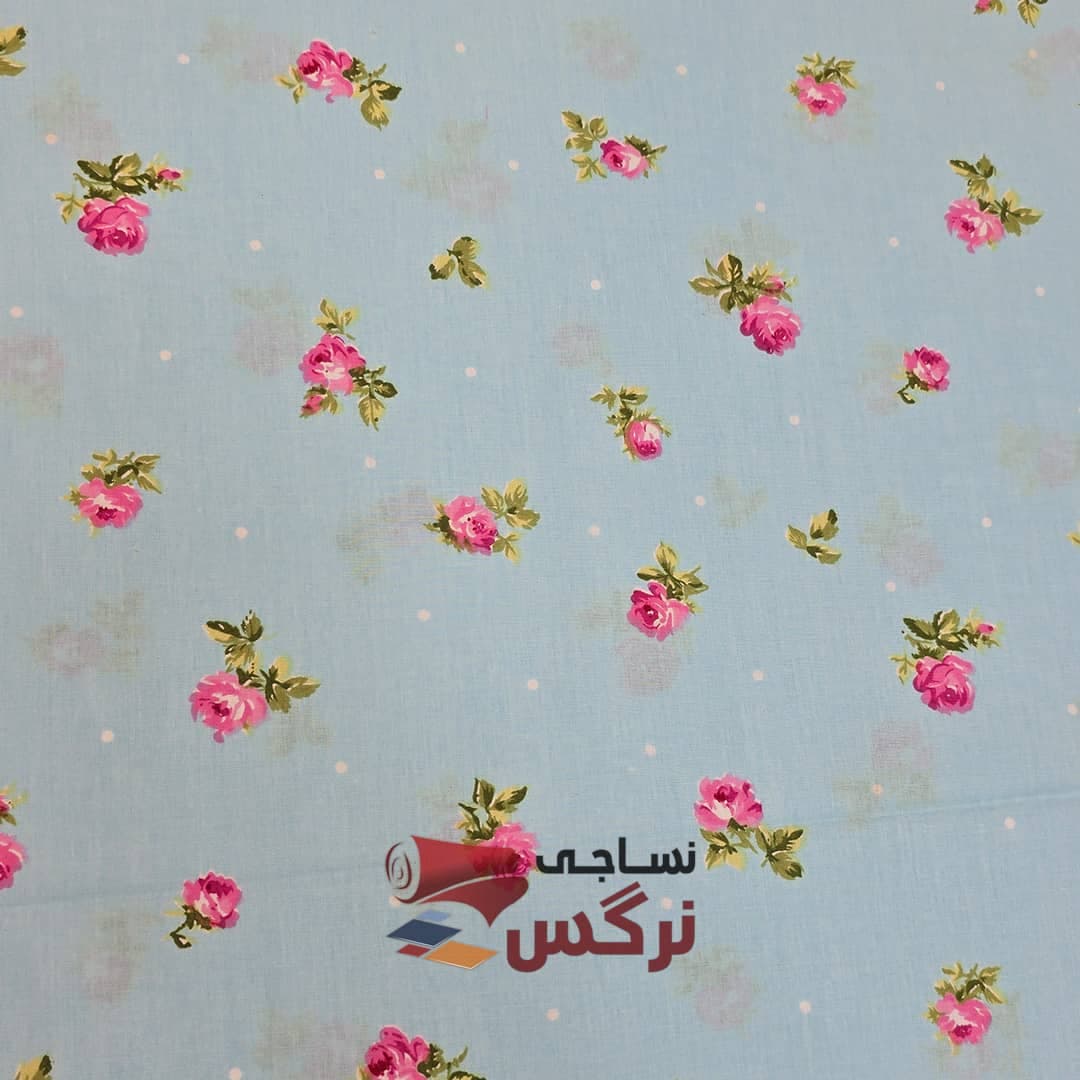 پارچه کتان نخ آشپرخانه عرض 90 کد 708