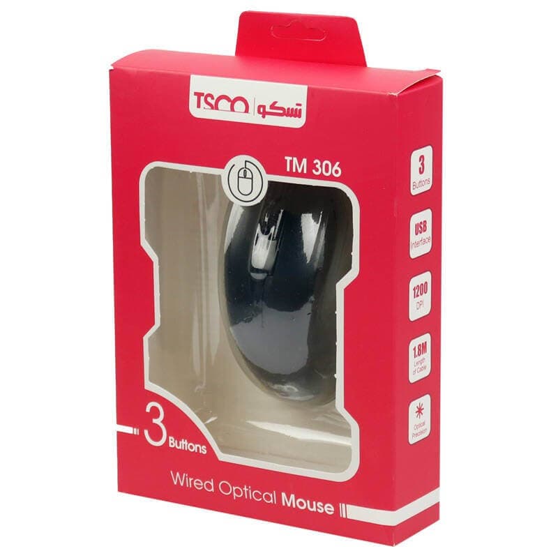 موس سیم دار TSCO مدل TM 306