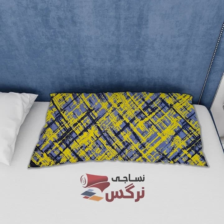 ملحفه نخ پلی استر طرح اسپرت آبرنگی عرض 2 کد 250 — تصویر ۳