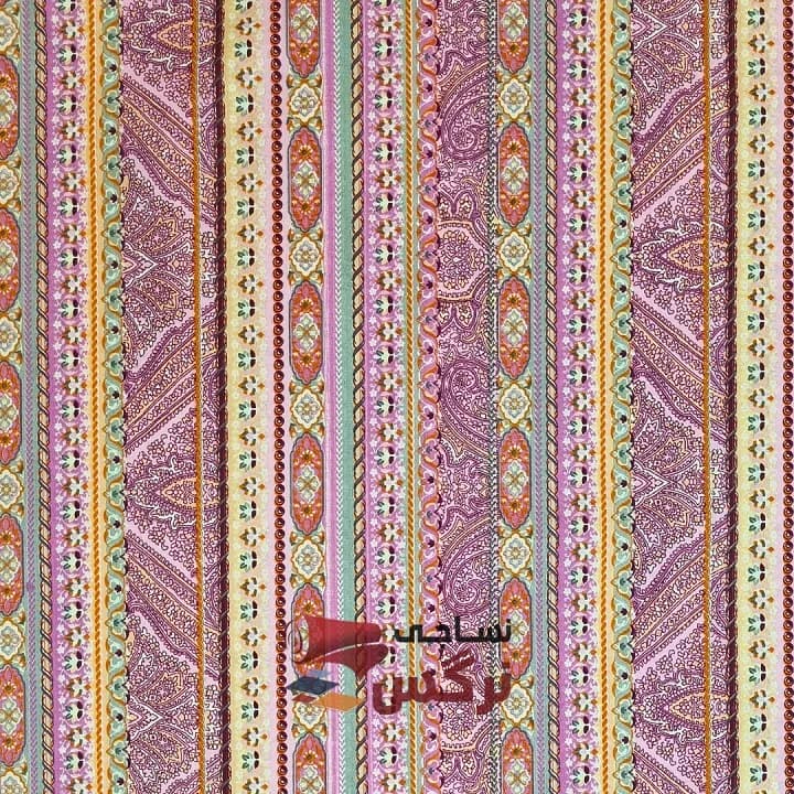 ملحفه نخ پلی استر طرح سنتی عرض 2 کد 247